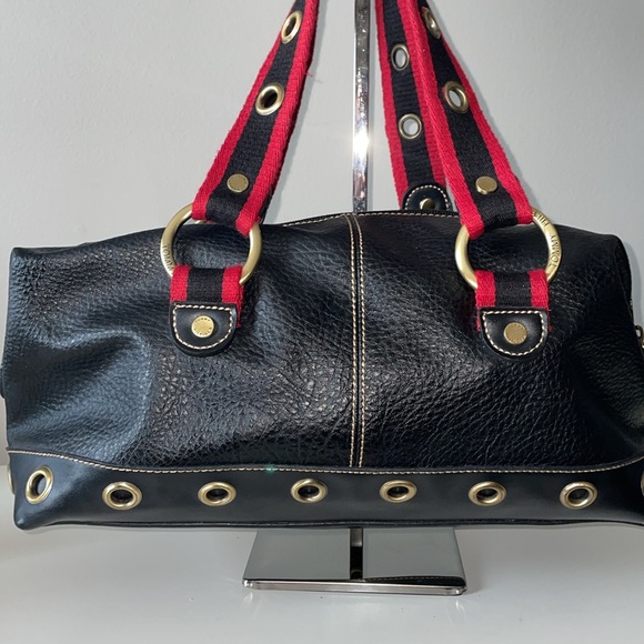 Tommy Hilfiger Black with gromet design ‎ Purse Handbag - Picture 3 of 10